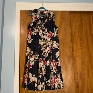 Unique Vintage Floral Dress